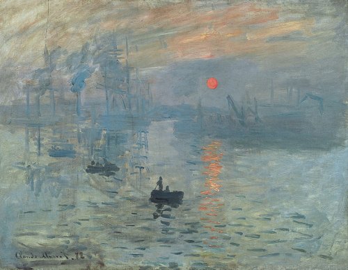 Claude Monet Nebel Meer mit Schiffen