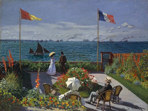 Claude Monet See Frankreich Meerblick mit Segelbooten
